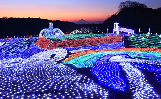 東京ドイツ村 イルミネーション