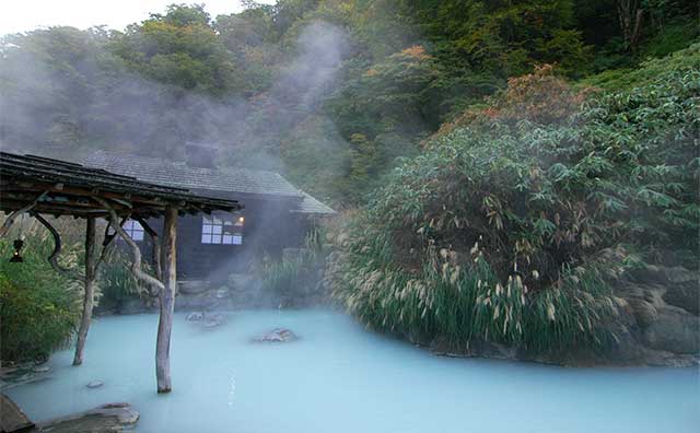鶴の湯　混浴露天風呂
