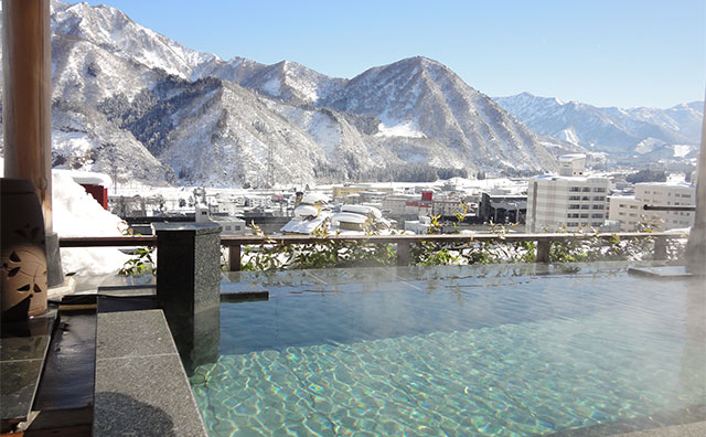 ホテル双葉 展望大浴場空の湯「ままらく」