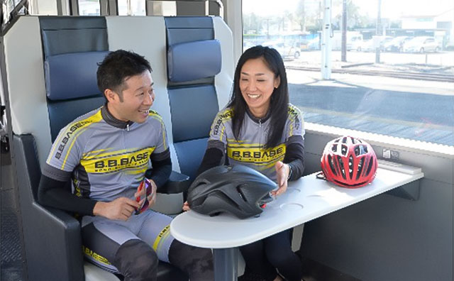 B.B.BASEの車内の特徴