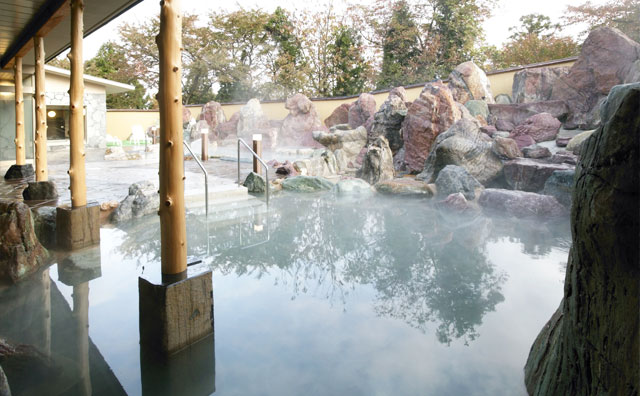 金太郎温泉 庭園大露天風呂