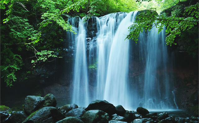 那須湯本温泉 乙女の滝