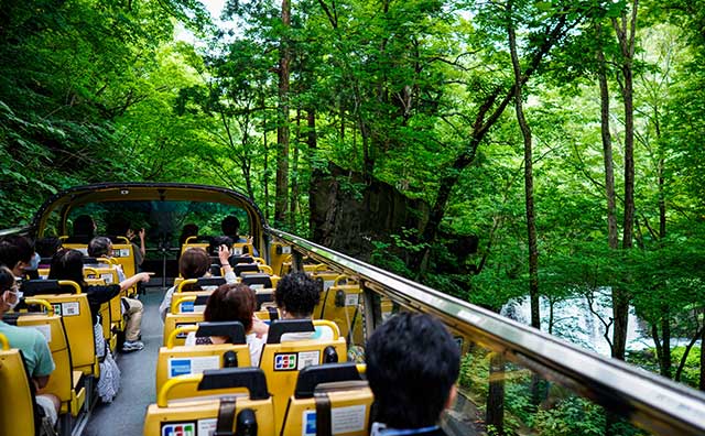渓流オープンバスツアー
