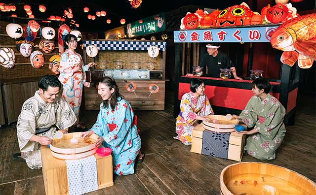 アクティビティ 金魚すくい屋台