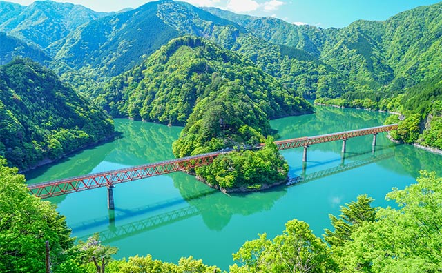 奥大井湖上駅