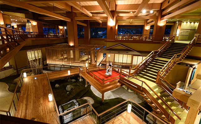 大川荘　ロビー
