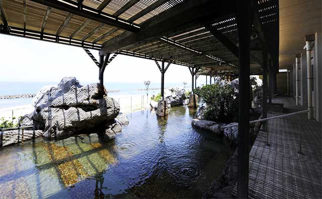 大観荘せなみの湯　女性露天風呂