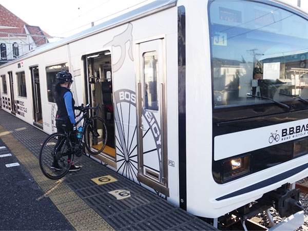 【B.B.BASEの旅】サイクルトレインに乗って愛車と一緒に房総半島へ!